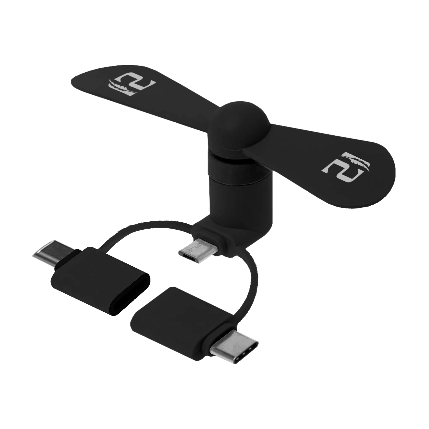 Plug-In Phone Fan branded